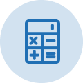 calculator icon illustration